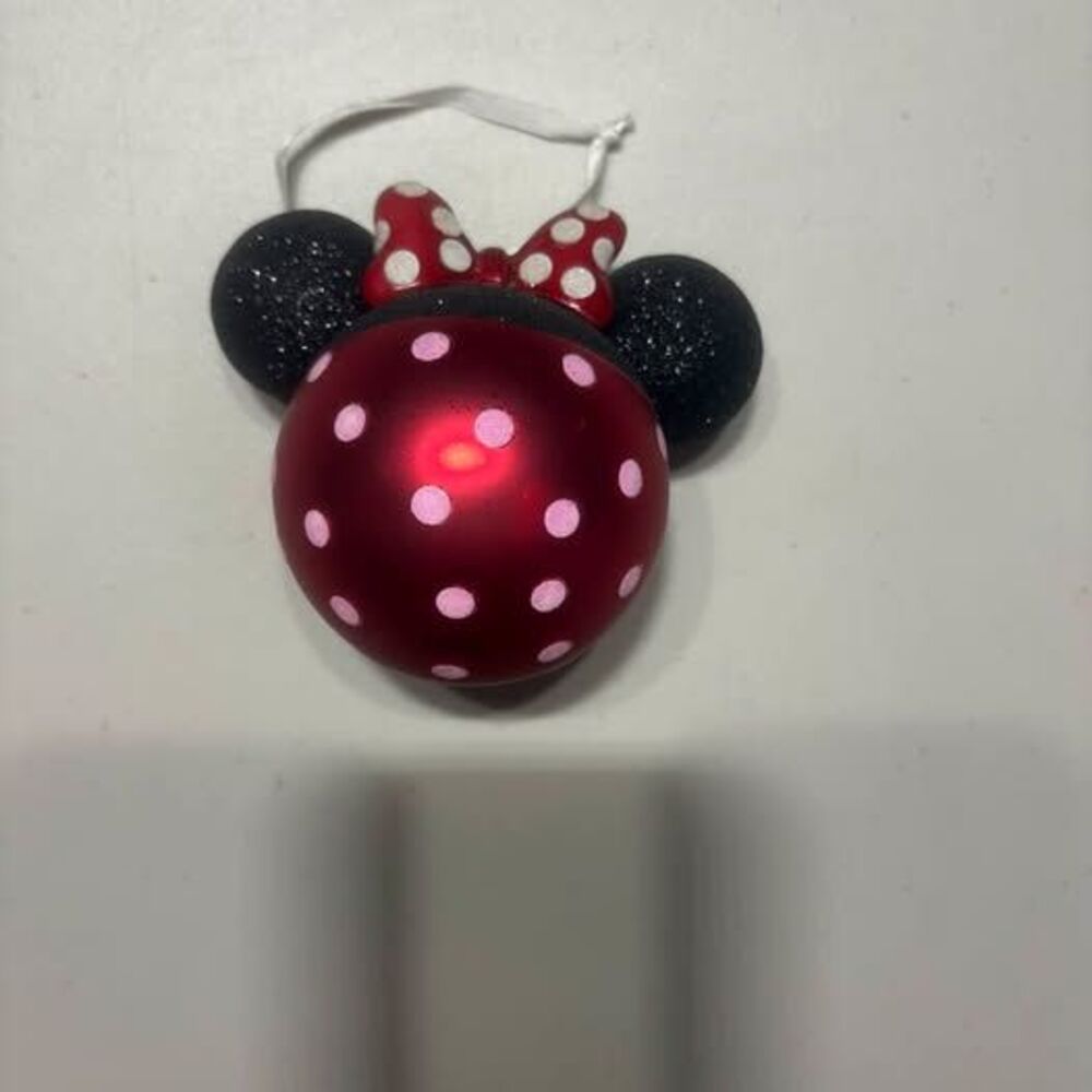 Disney Minnie Mouse Ear Headband Christmas Ornament